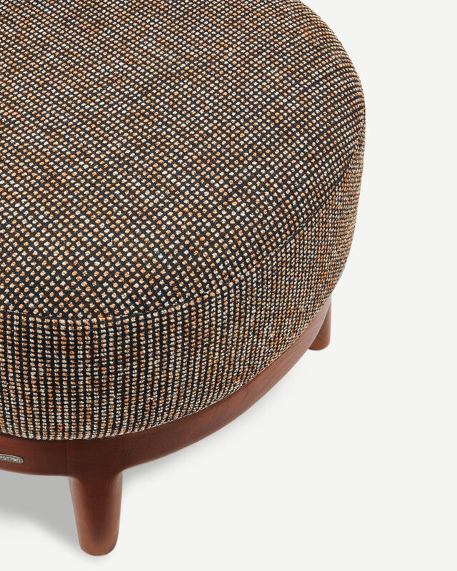 Speckled Fizz Lounge Chair - Dark brown