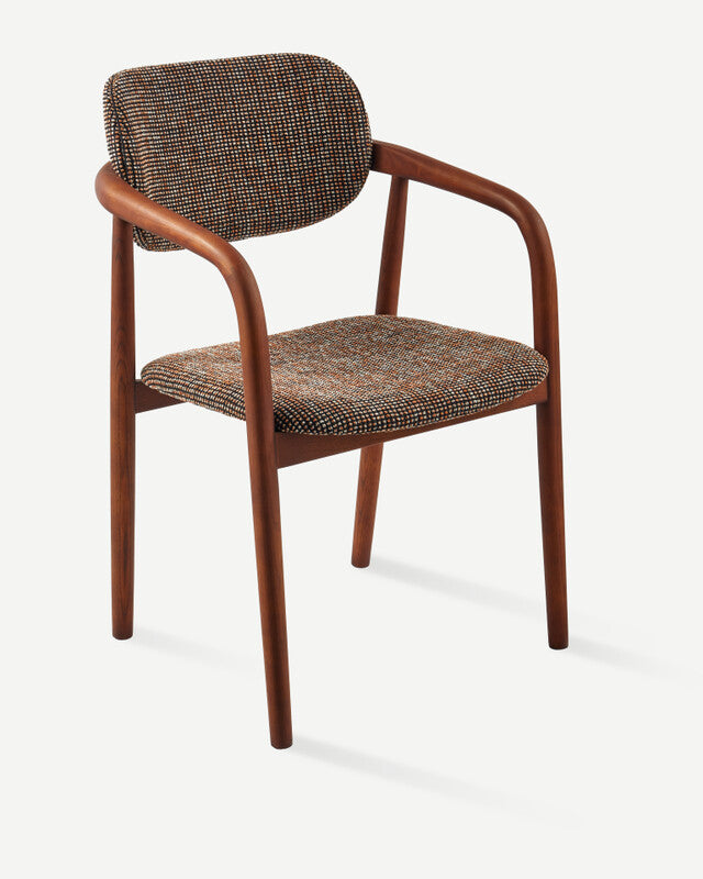 Speckled Henry Chair - Dark brown