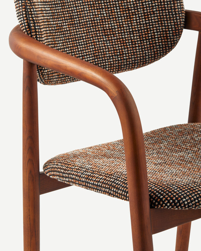 Speckled Henry Chair - Dark brown
