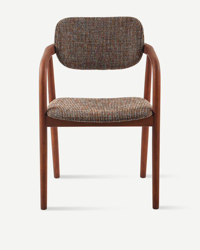 Speckled Henry Chair - Dark brown