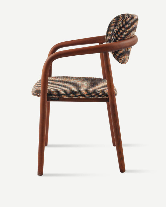 Speckled Henry Chair - Dark brown
