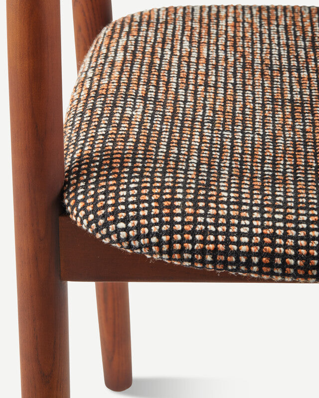Speckled Henry Chair - Dark brown