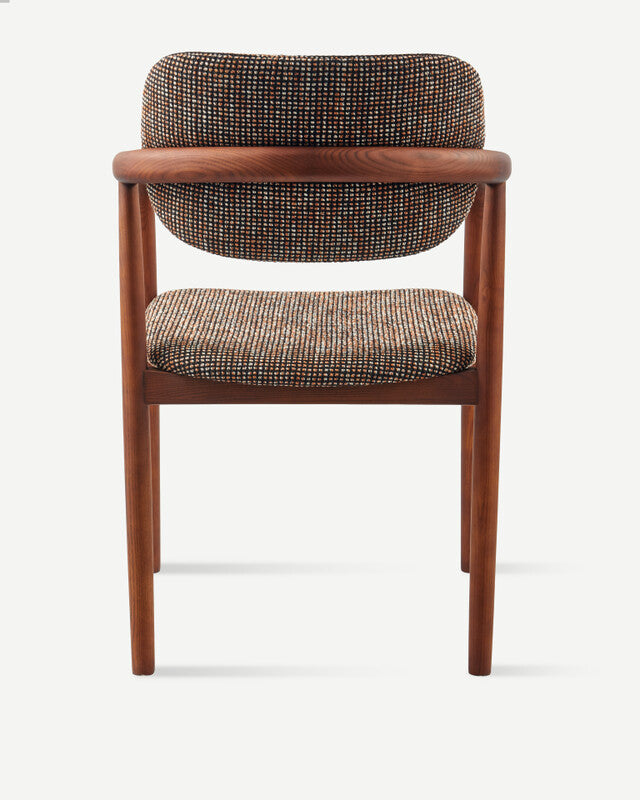 Speckled Henry Chair - Dark brown