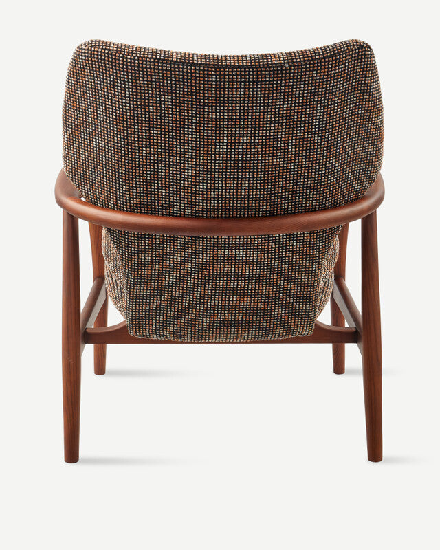 Speckled Peggy Chair - Dark brown