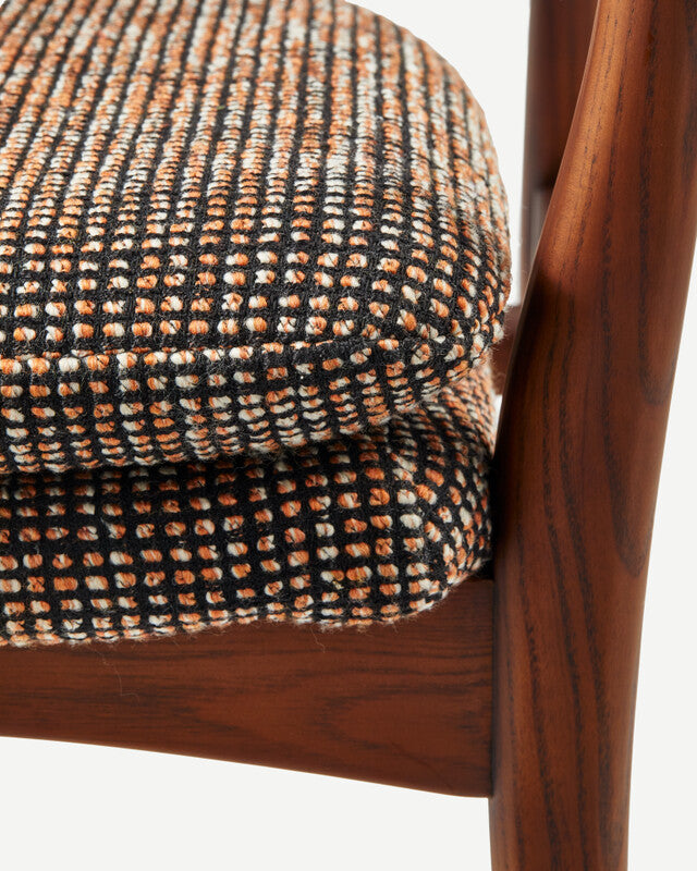 Speckled Peggy Chair - Dark brown