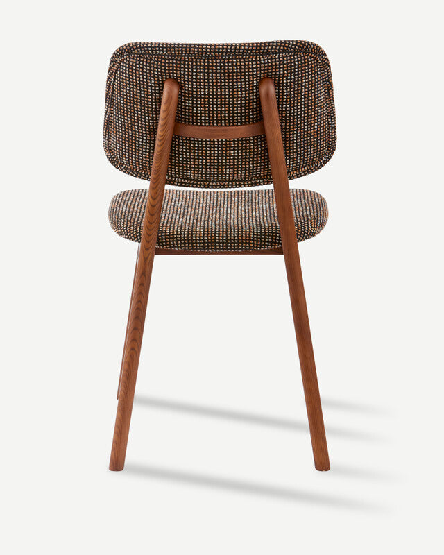 Speckled Happy Days Dining Chair - Dark brown