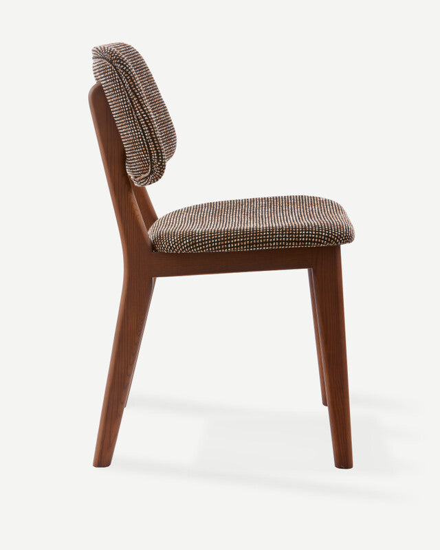Speckled Happy Days Dining Chair - Dark brown