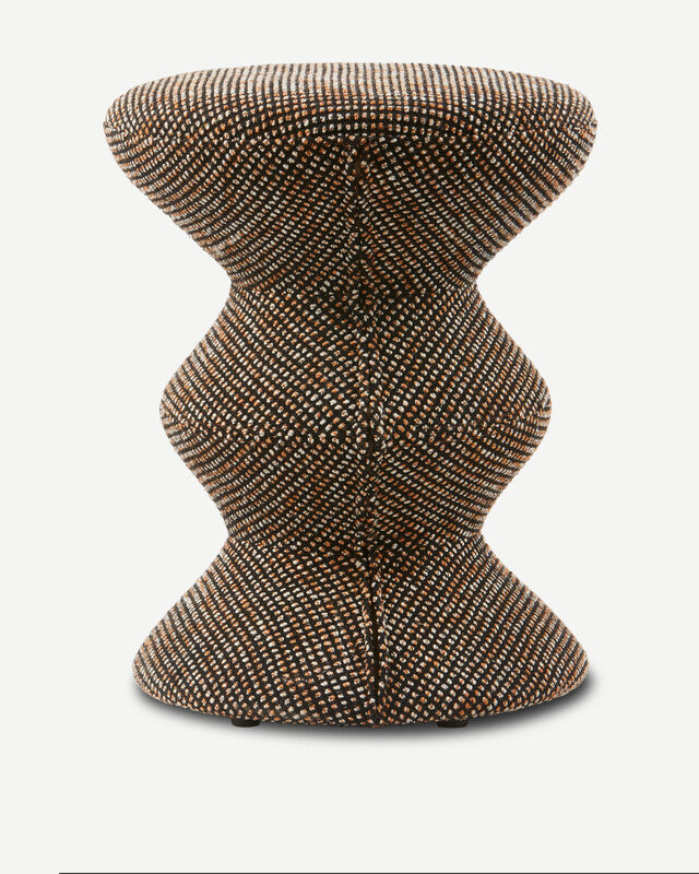 Speckled Soft Zig Zag - Dark brown