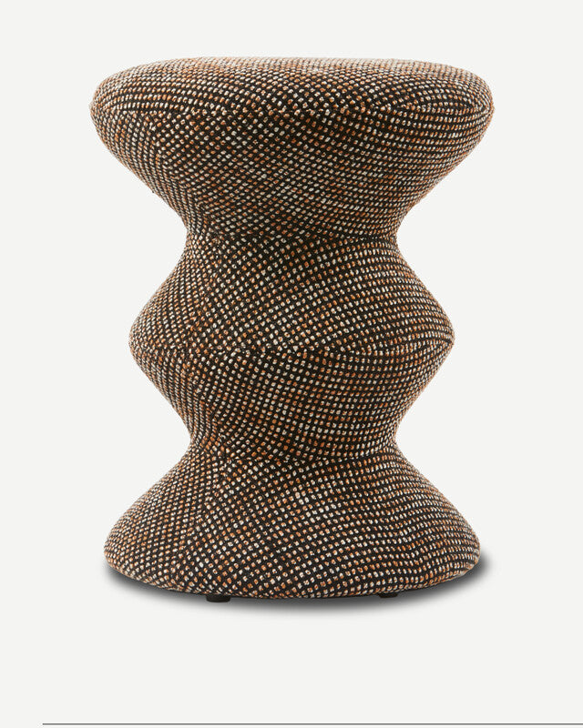 Speckled Soft Zig Zag - Dark brown