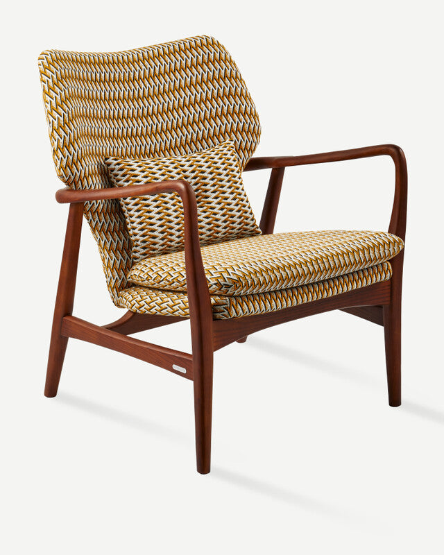 Geo Peggy Chair - Ochre