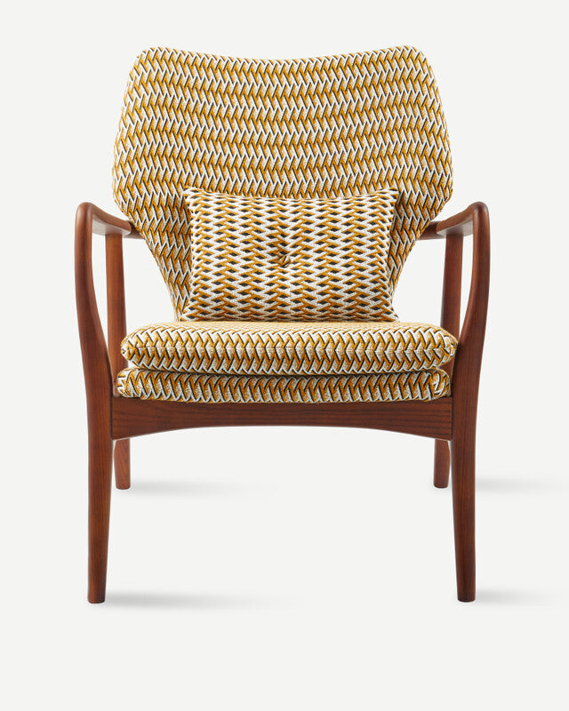 Geo Peggy Chair - Ochre