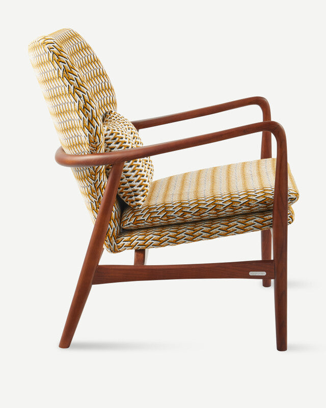 Geo Peggy Chair - Ochre