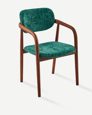 Greenish Henry Chair - Dark green
