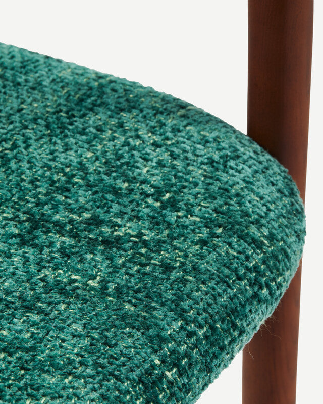 Greenish Henry Chair - Dark green