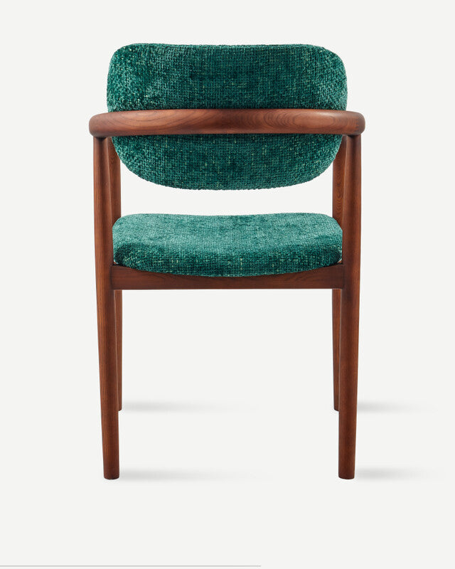 Greenish Henry Chair - Dark green