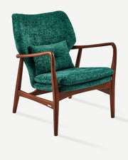 Greenish Peggy Chair - Dark green