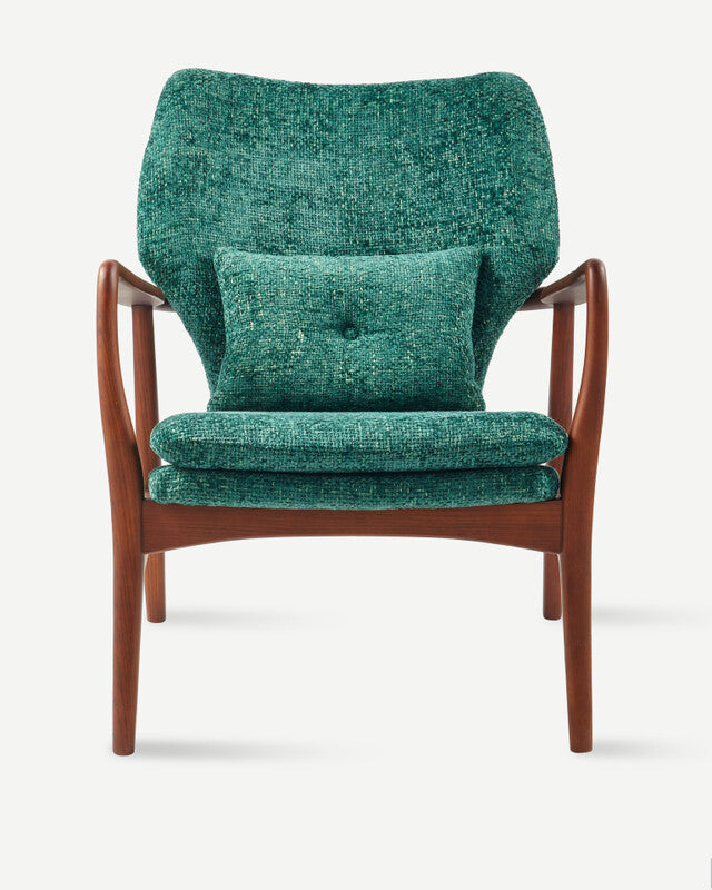 Greenish Peggy Chair - Dark green