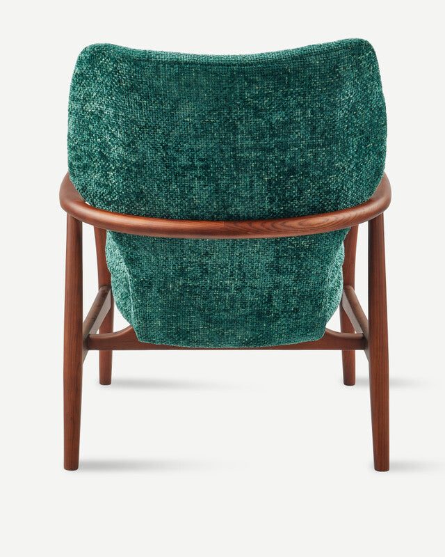 Greenish Peggy Chair - Dark green