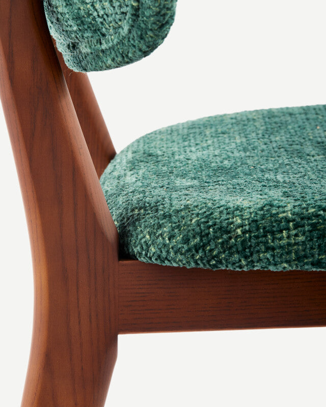 Greenish Happy Days Dining Chair - Dark green