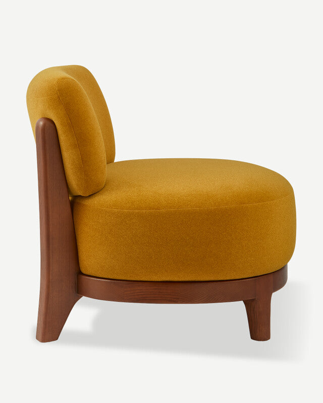 Soft Fizz Lounge Chair - Yellow