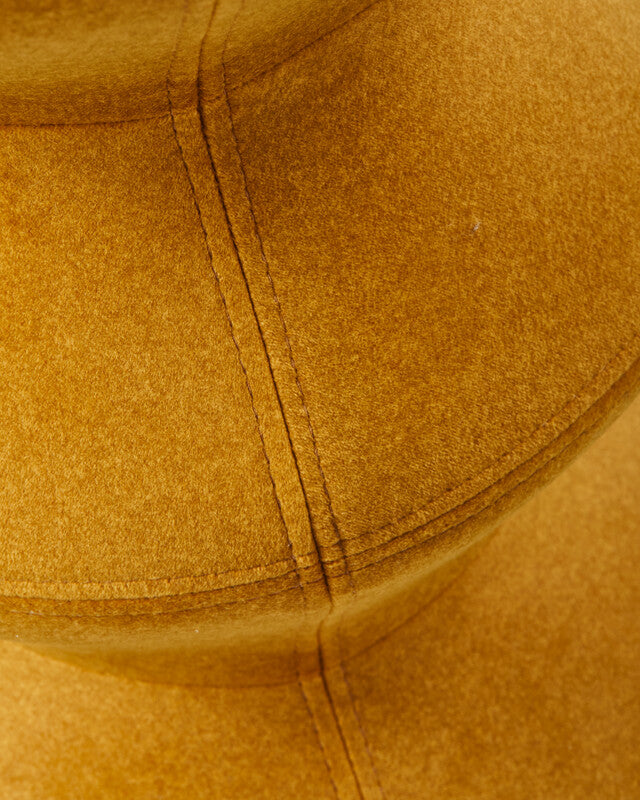 Soft Zig Zag Stool - Yellow