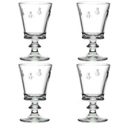 ABEILLE Set of 4 Wine Glasses 24cl Glass