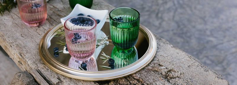 OUESSANT Tumbler Green 26cl Glass