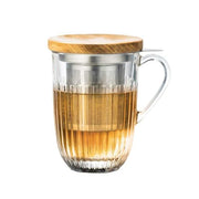 OUESSANT Tea Infuser Mug 36cl Glass