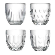 TROQUET Set of 4 Tumblers 23cl Glass