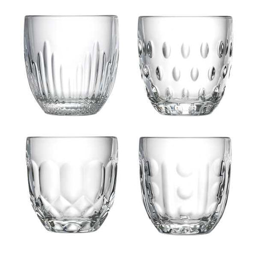TROQUET Set of 4 Tumblers 23cl Glass
