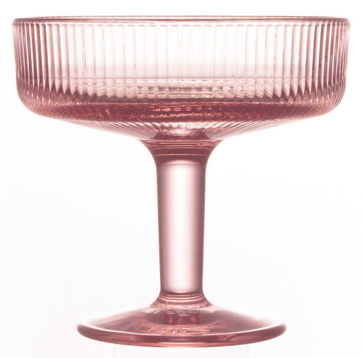 ALICE Ice Cream Cup Pink Glass
