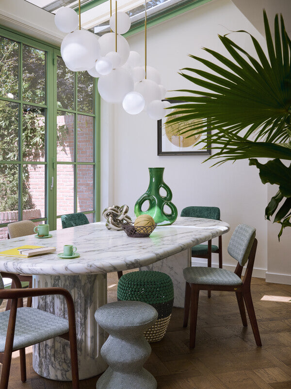 Squared Henry Chair - Light Green