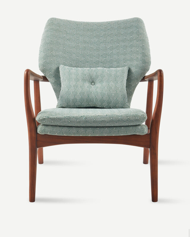 Squared Peggy Chair - Light Green