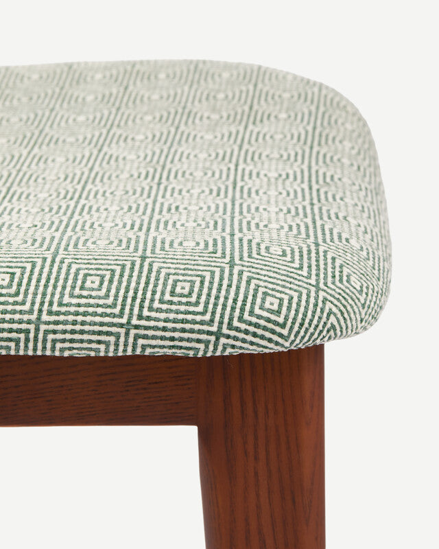Squared Happy Days Dining Chair - Light Green