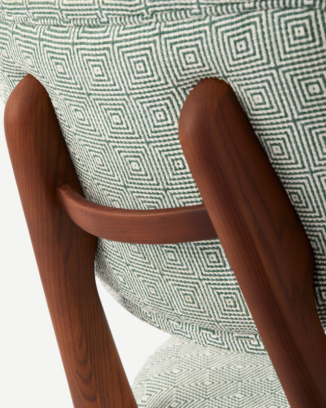 Squared Happy Days Dining Chair - Light Green