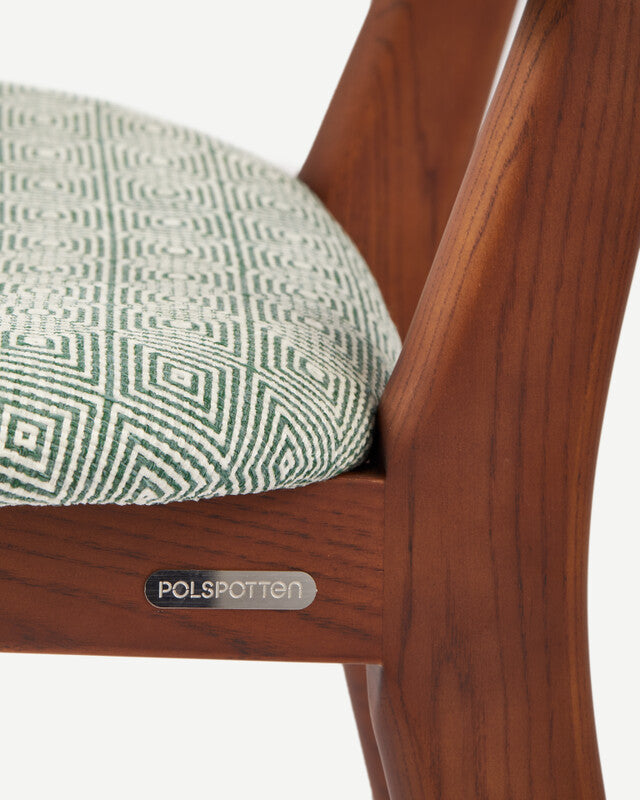 Squared Happy Days Dining Chair - Light Green