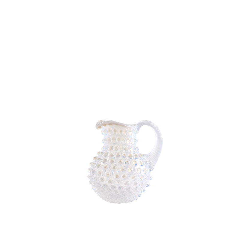 Opaline Hobnail Creamer 500 ml Creamy White