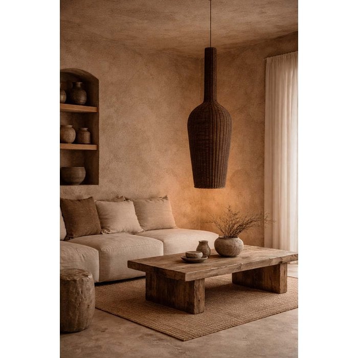 The Amphora Pendant - Dark Walnut - XXL