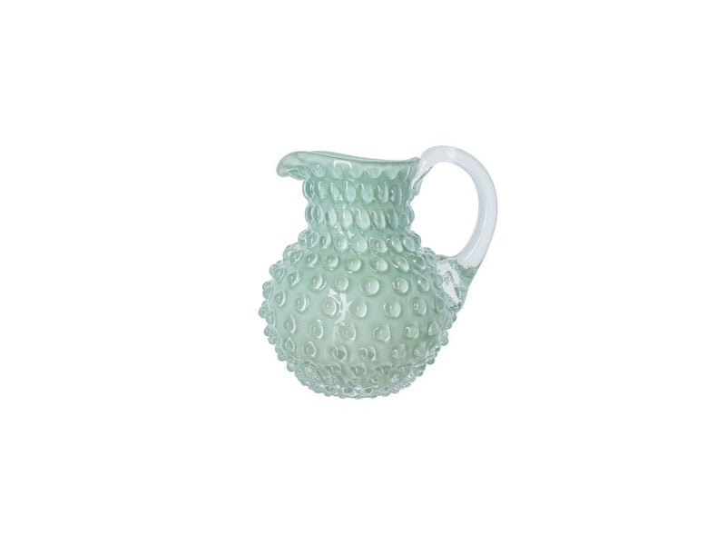 Paris Hobnail Jug 1L Scandi Mint