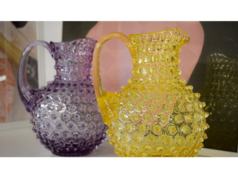 Opaline Paris Hobnail Jug 1,25L Pastel Blue
