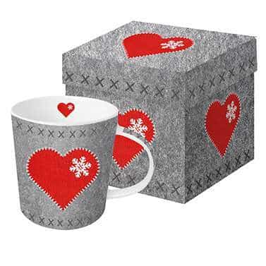 Trend Mug GB Felt Heart