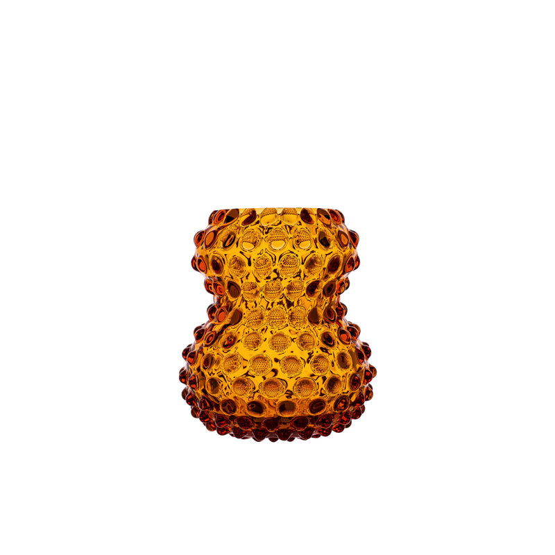 Birdie Vase 13 cm Amber
