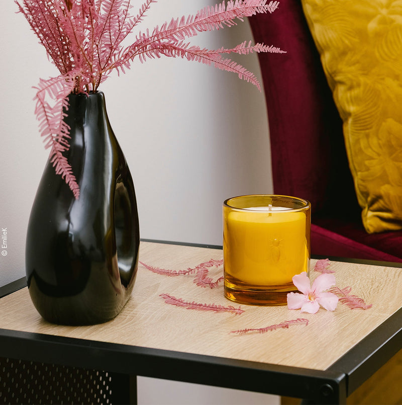 ABEILLE Oriental Flower Candle Solar notes