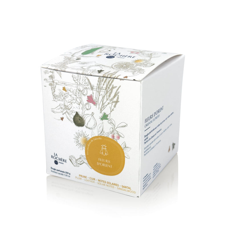 ABEILLE Oriental Flower Candle Solar notes