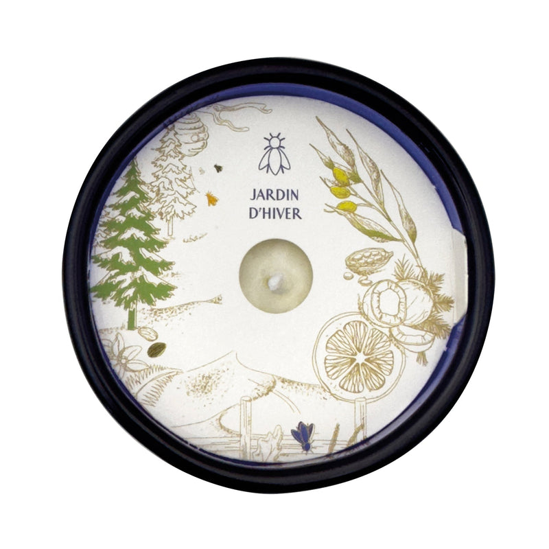 Winter Garden Bee Candle