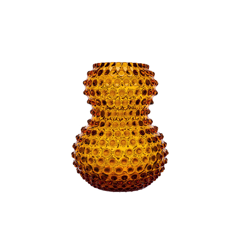 Birdie Tall Vase 20 cm Amber