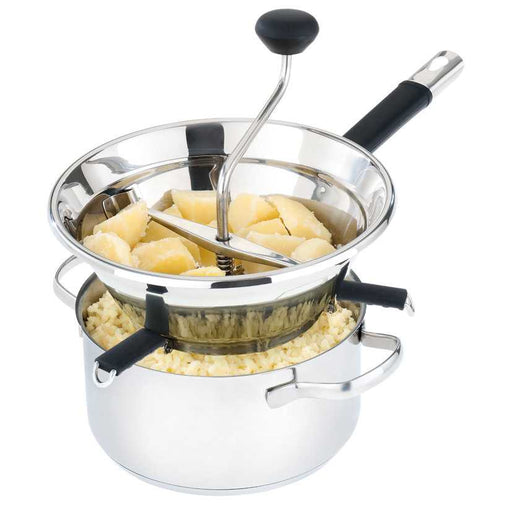 Stainless Steel 18/8 Food Mill 24cm