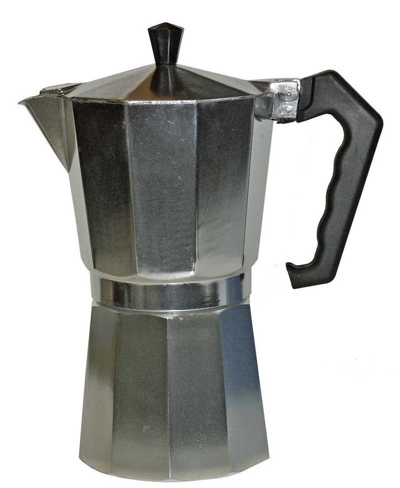 Aluminum Moka Pot Coffee Maker 9-Cup