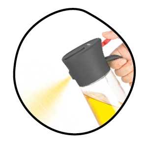 Oil Pourer & Spray 2-in-1