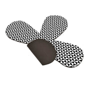 Pan Protector Set Black/White Neoprene 34cm (2-Pack)